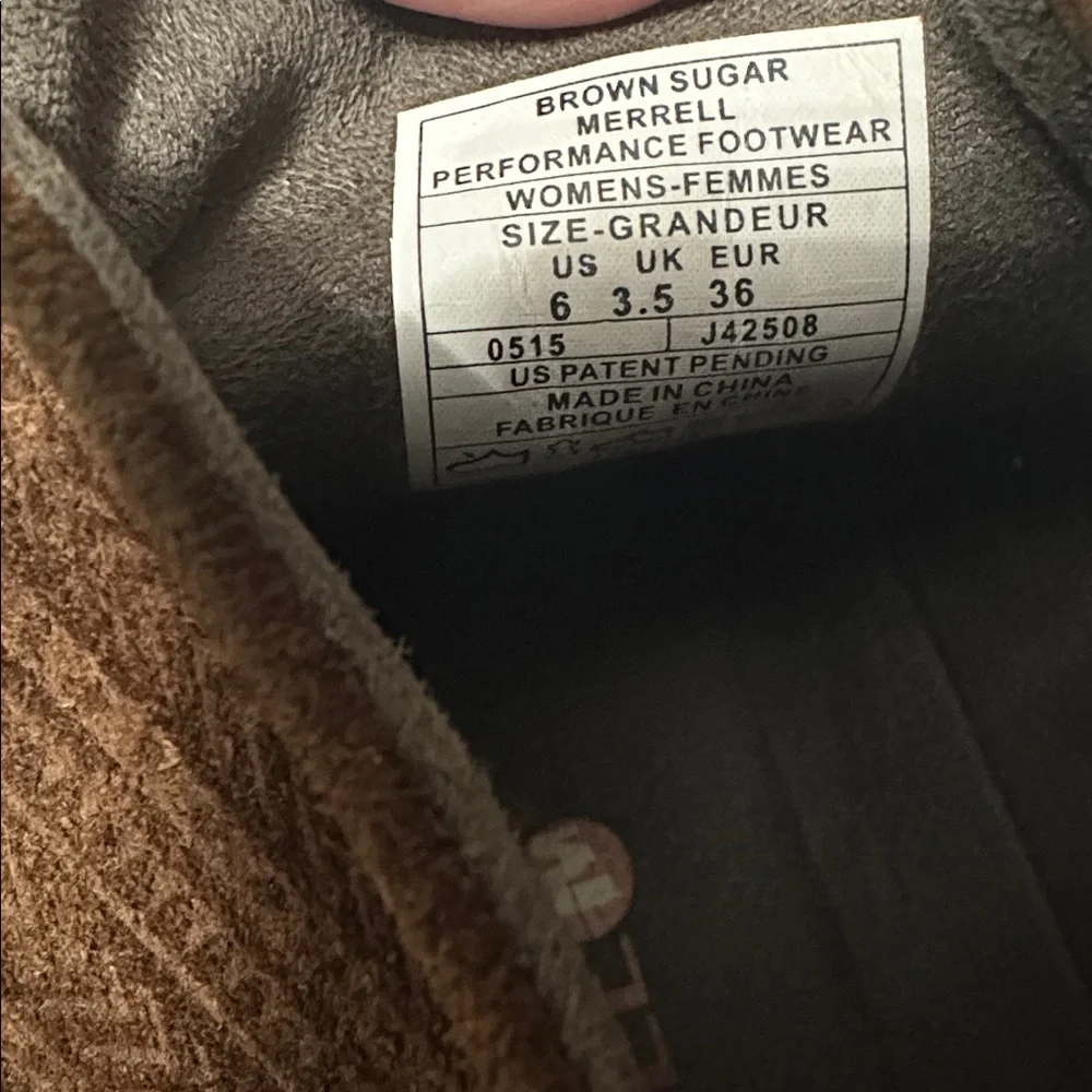 Merrell Brown Sugar Booties size 6
